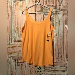 No Boundaries orange tank top, size XXXL NWT